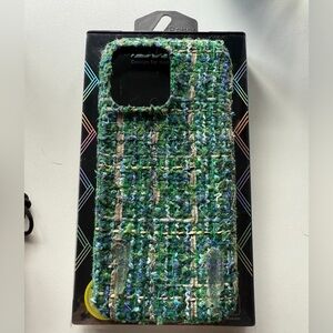 Green Tweed Phone Case